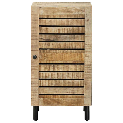 Úložná Skříňka Přírodní 40 X 33 X 75 Cm Masivní Mangové Dřevo
