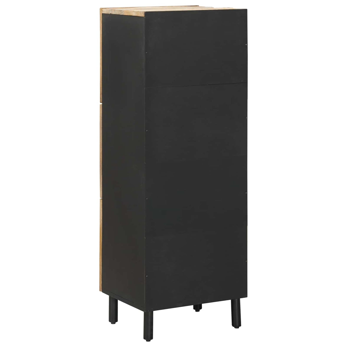 Úložné Skříně Přírodní 40 X 33 X 110 Cm Masivní Mangové Dřevo