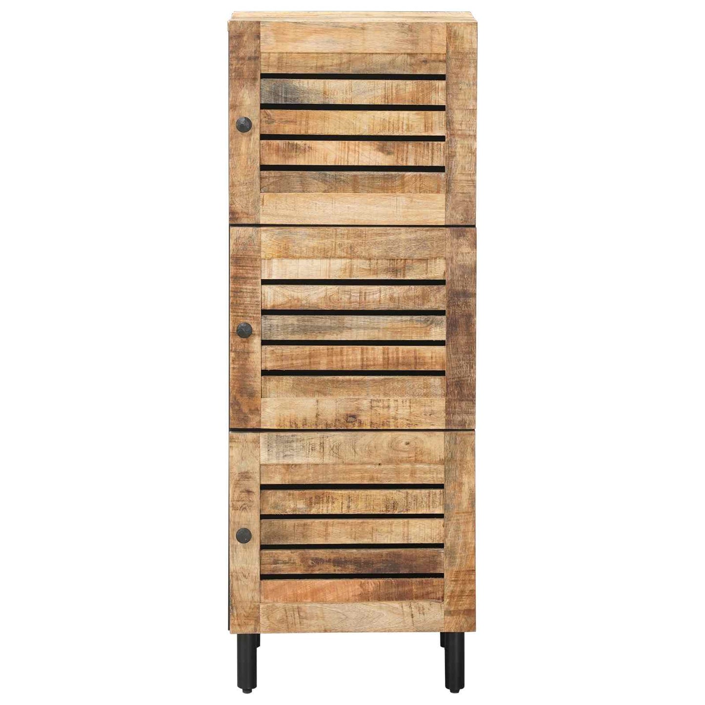 Úložné Skříně Přírodní 40 X 33 X 110 Cm Masivní Mangové Dřevo