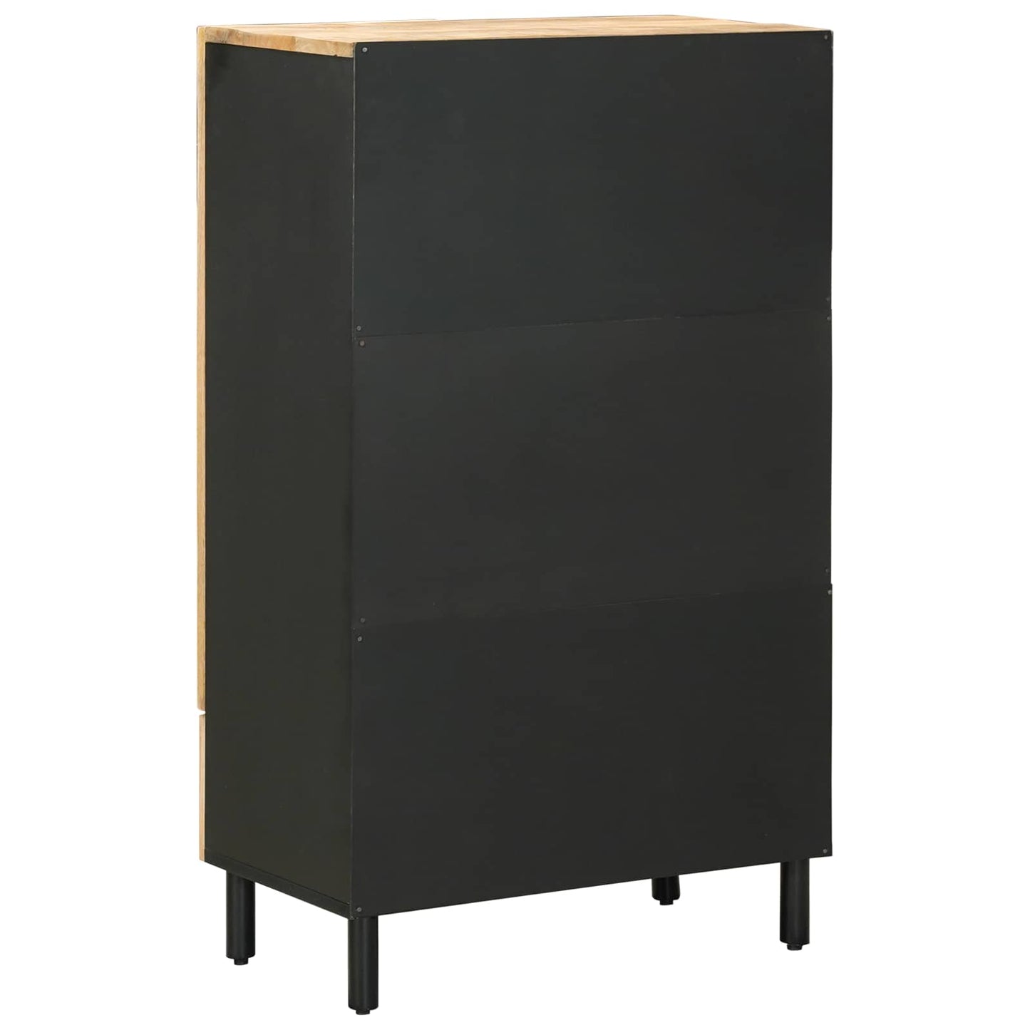Úložné Skříně Přírodní 60 X 33 X 100 Cm Masivní Mangové Dřevo