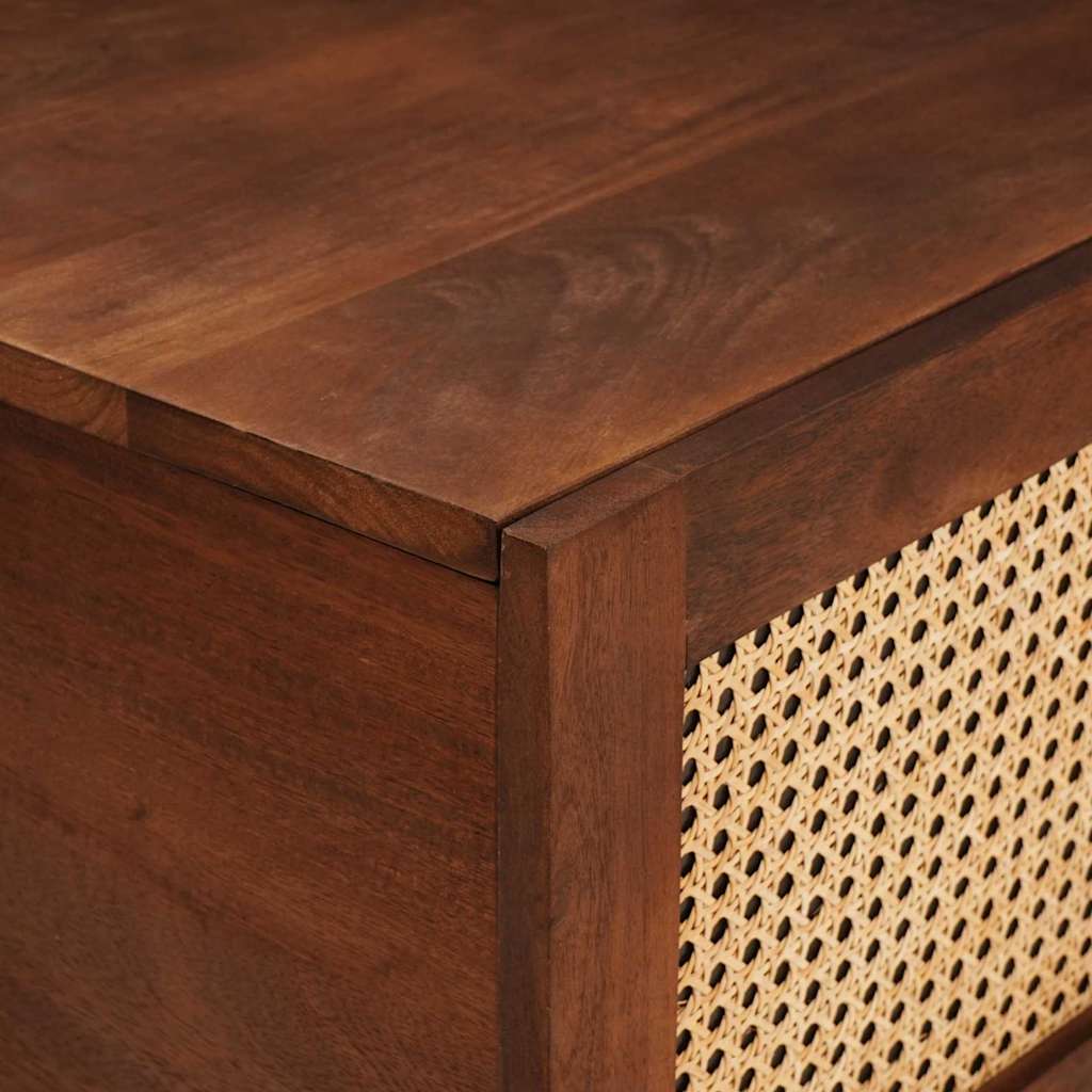 Konferenční Stolek 80 X 50 X 40 Cm Masivní Mangové Dřevo