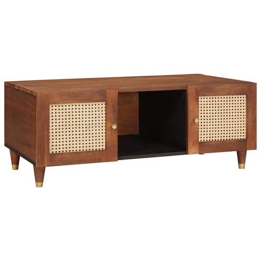 Konferenční Stolek 100 X 54 X 40 Cm Masivní Mangové Dřevo