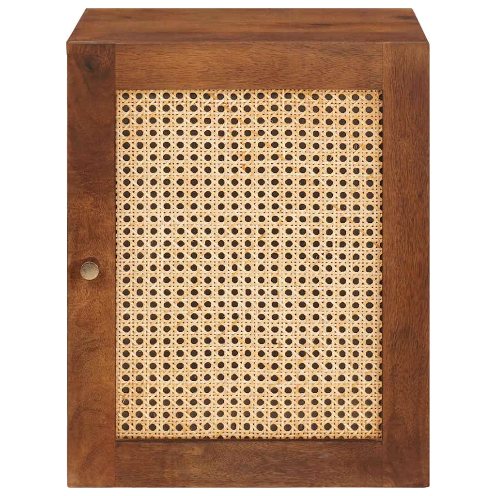 Koupelnová Skříň Hnědá 38 X 33,5 X 48 Cm Kompozitní Dřevo