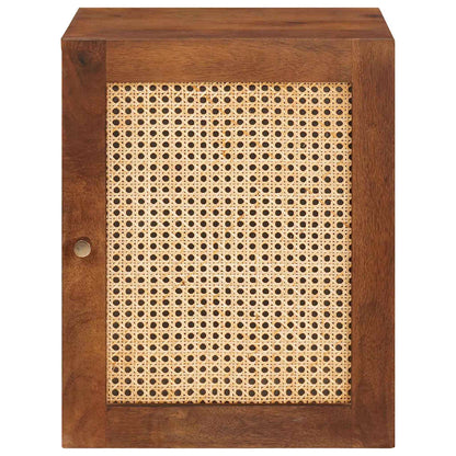 Koupelnová Skříň Hnědá 38 X 33,5 X 48 Cm Kompozitní Dřevo