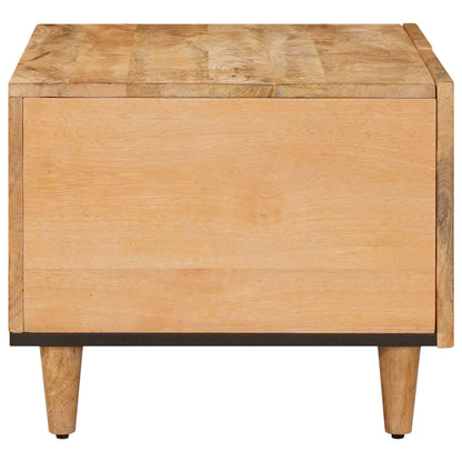 Konferenční Stolek Hnědá 80 X 50 X 40 Cm Masivní Mangové Dřevo