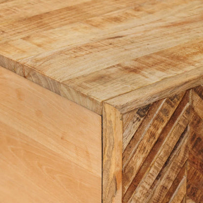 Konferenční Stolek Hnědá 100 X 54 X 40 Cm Masivní Mangové Dřevo
