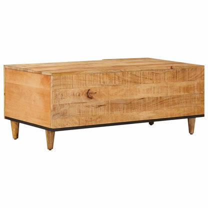 Konferenční Stolek Hnědá 100 X 54 X 40 Cm Masivní Mangové Dřevo