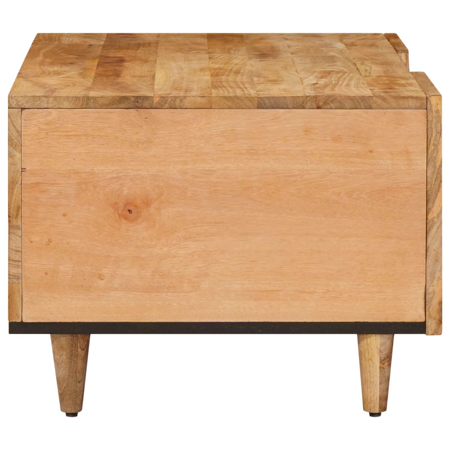 Konferenční Stolek Hnědá 100 X 54 X 40 Cm Masivní Mangové Dřevo