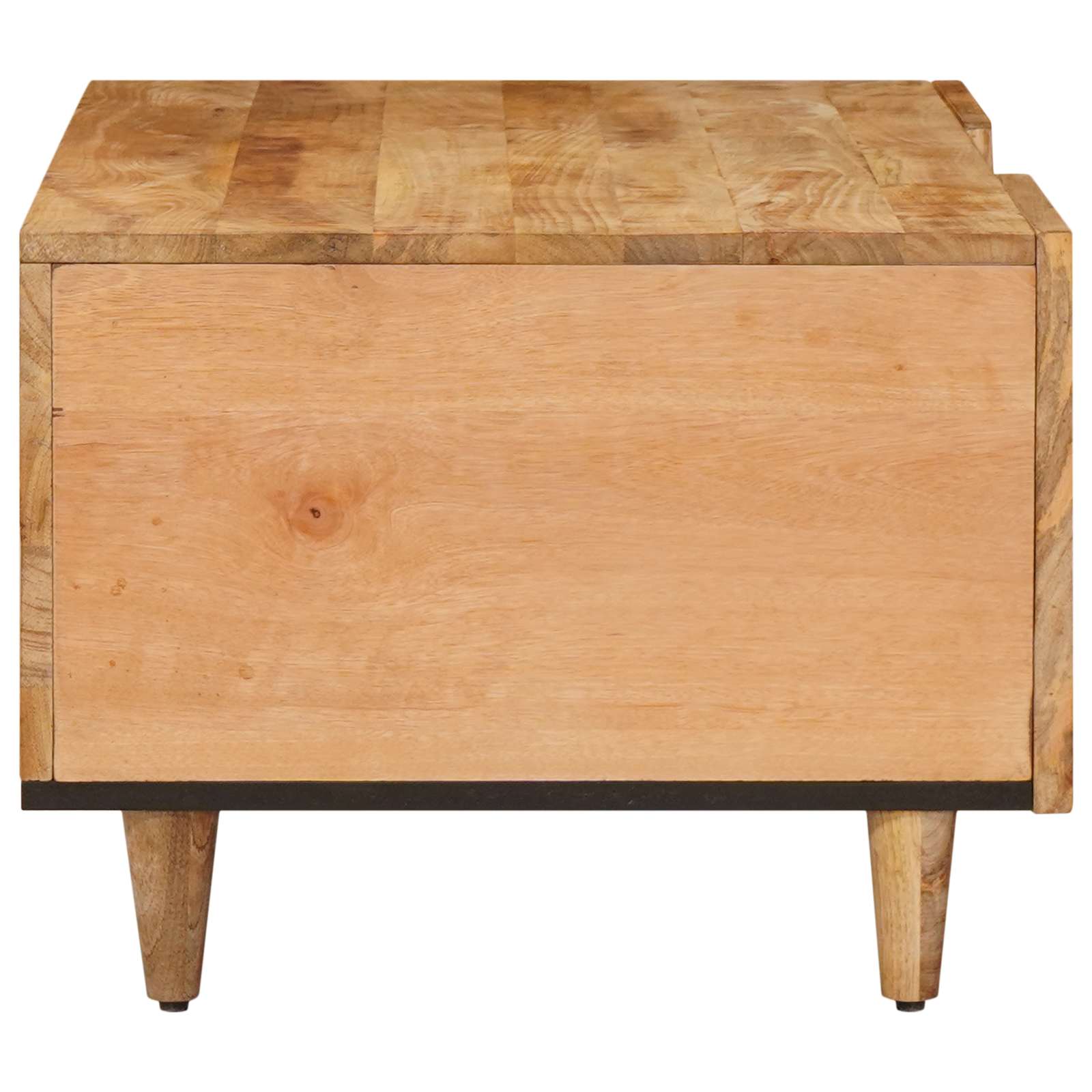 Konferenční Stolek Hnědá 100 X 54 X 40 Cm Masivní Mangové Dřevo