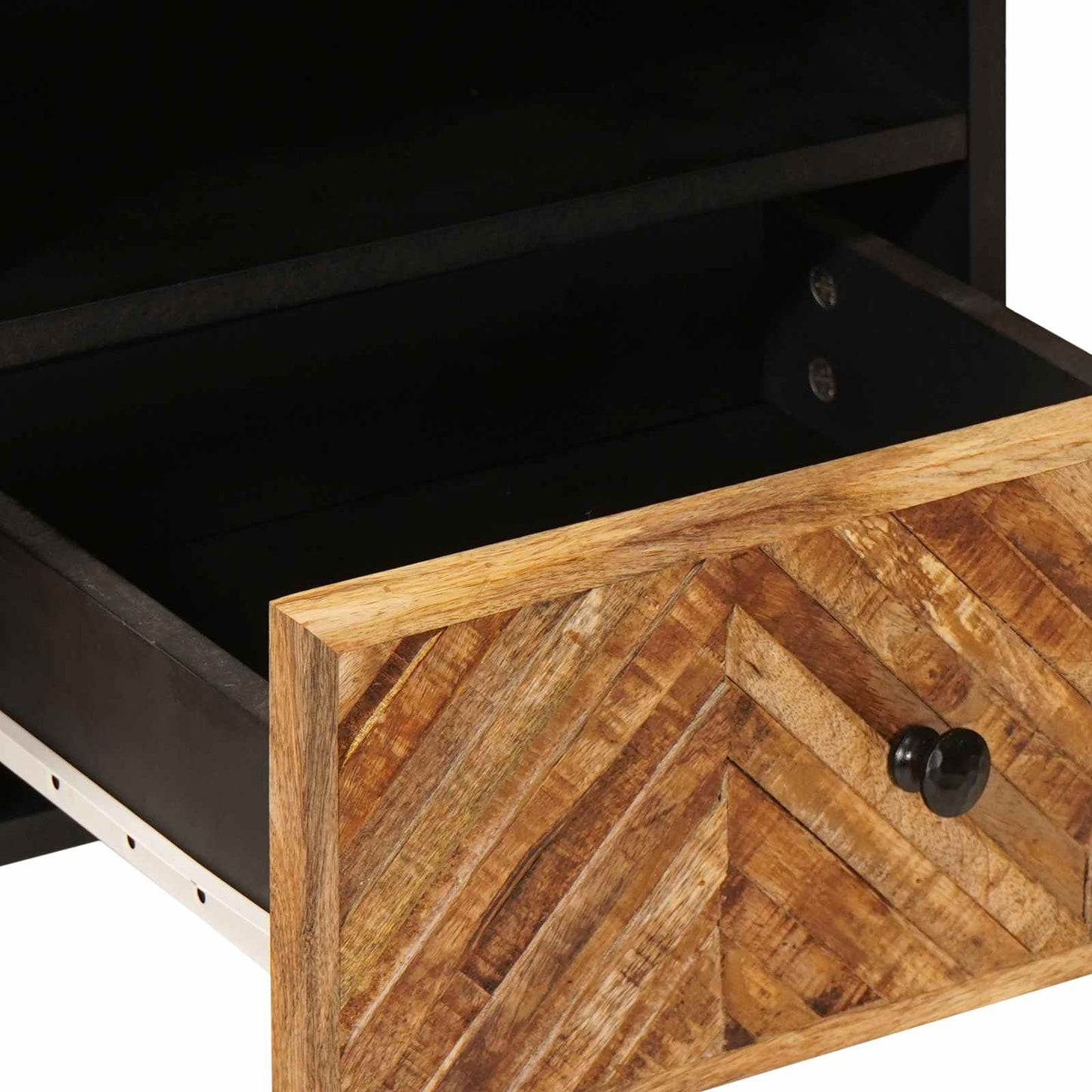 Konferenční Stolek Hnědá 80 X 54 X 40 Cm Masivní Mangové Dřevo