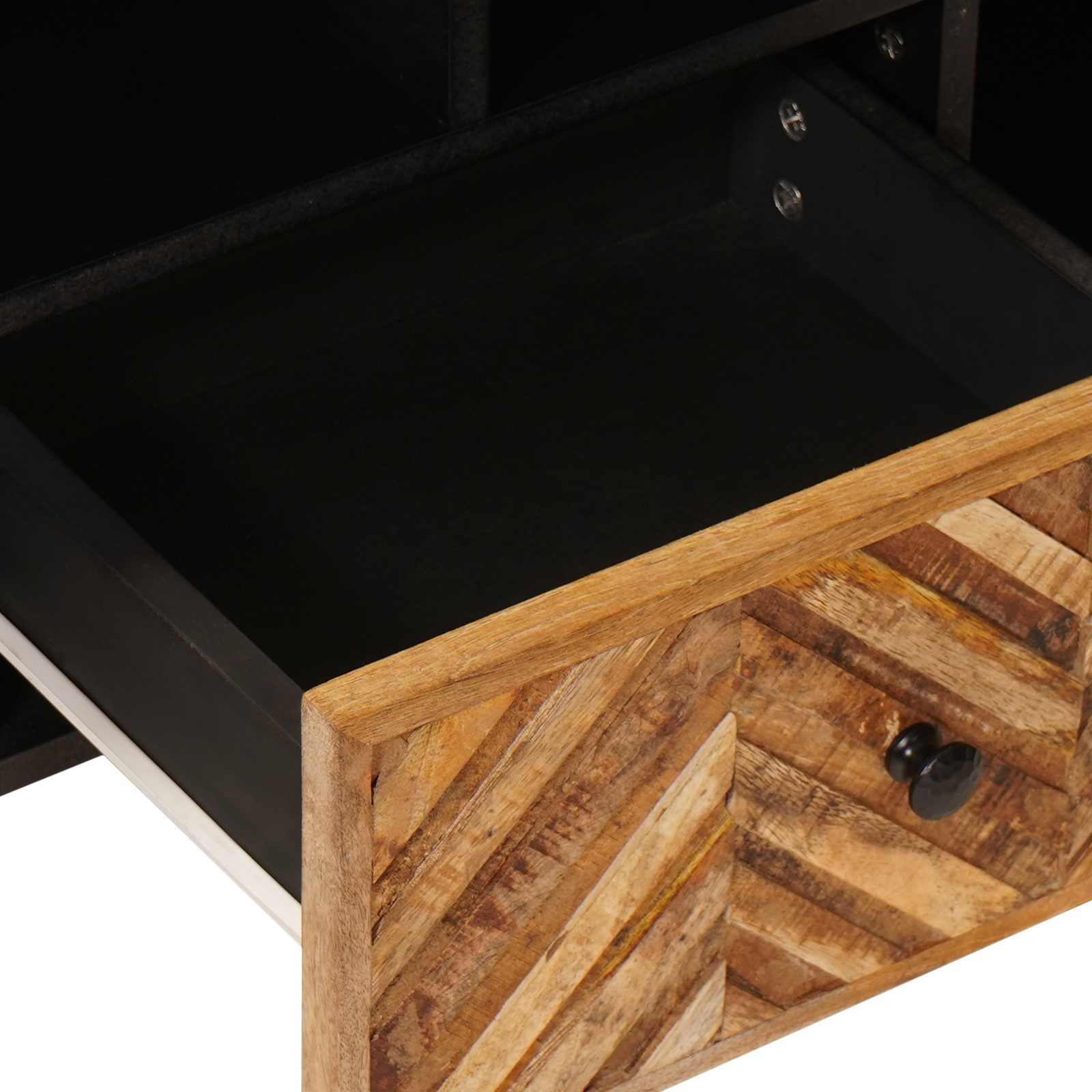 Úložné Skříně Hnědá 100 X 33,5 X 46 Cm Masivní Mangové Dřevo