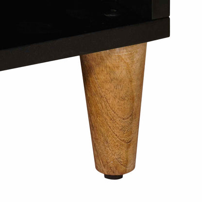 Úložné Skříně Hnědá 100 X 33,5 X 46 Cm Masivní Mangové Dřevo