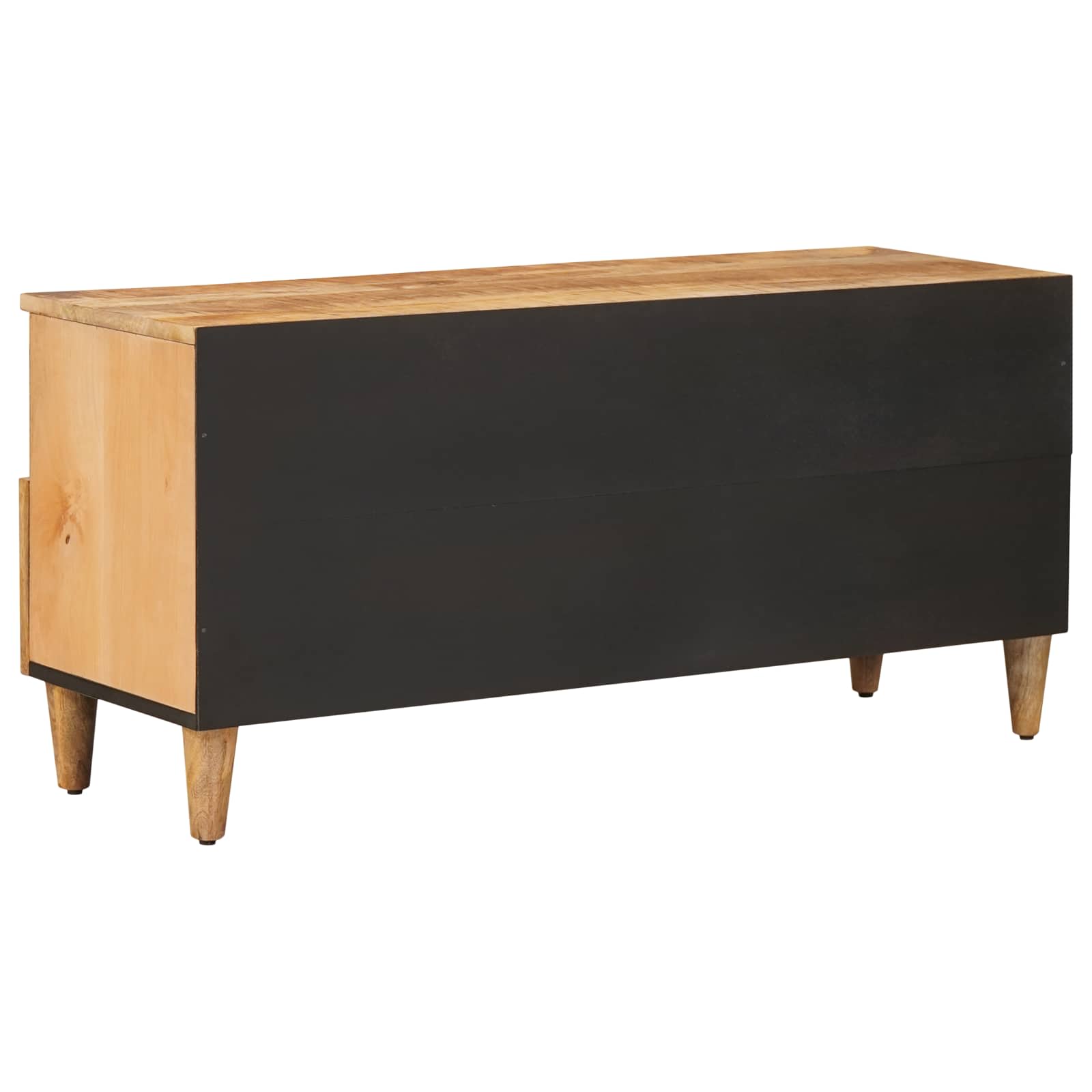 Úložné Skříně Hnědá 100 X 33,5 X 46 Cm Masivní Mangové Dřevo