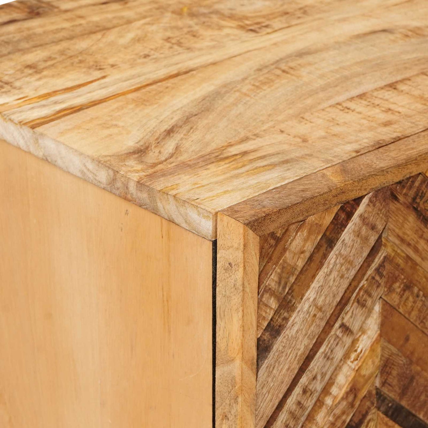 Úložné Skříně Hnědá 60 X 33,5 X 75 Cm Masivní Mangové Dřevo