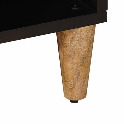 Úložné Skříně Hnědá 80 X 33,5 X 75 Cm Masivní Mangové Dřevo
