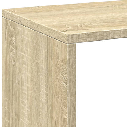 Knihovna/Dělící Stěna 69,5X29X103,5 Cm Kompozit Dub Sonoma