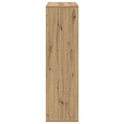 Knihovna/Dělící Stěna 69,5X29X103,5 Cm Kompozit Dub Artisan