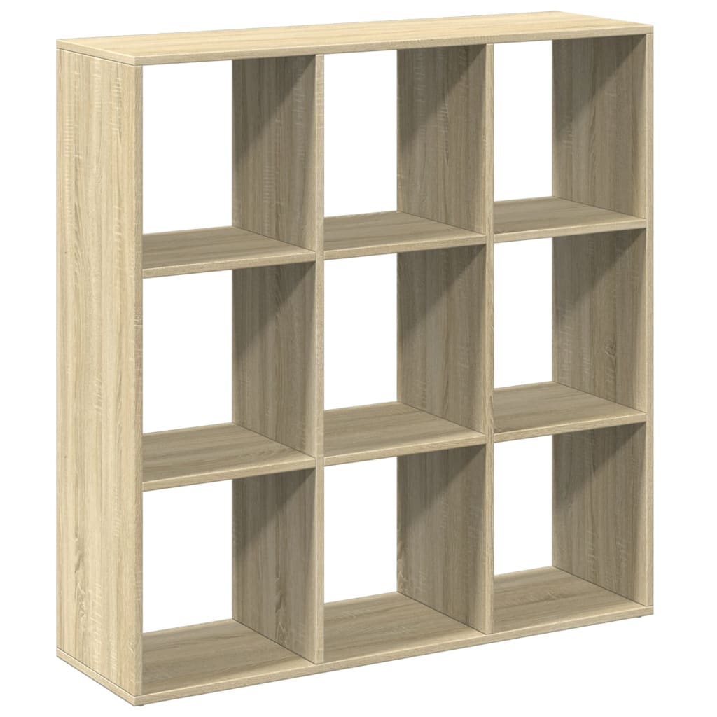 Knihovna/Dělící Stěna Dub Sonoma 102X29X103,5 Cm Kompozit