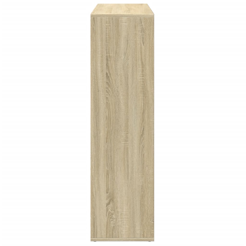 Knihovna/Dělící Stěna Dub Sonoma 102X29X103,5 Cm Kompozit