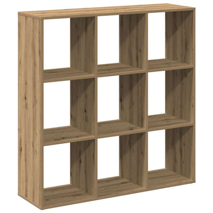 Knihovna/Dělící Stěna Dub Artisan 102X29X103,5 Cm Kompozit