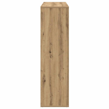 Knihovna/Dělící Stěna Dub Artisan 102X29X103,5 Cm Kompozit