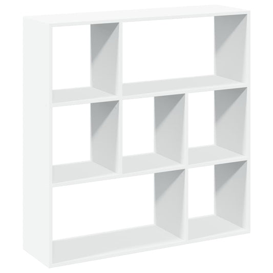 Knihovna/Dělící Stěna 102X29X103,5 Cm Kompozitní Dřevo Bílá