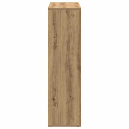 Knihovna/Dělící Stěna Dub Artisan 102X29X103,5 Cm Kompozit
