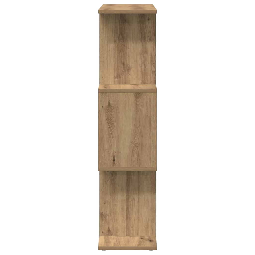 Knihovna/Dělicí Stěna 3Patrová 70X24X Kompozit