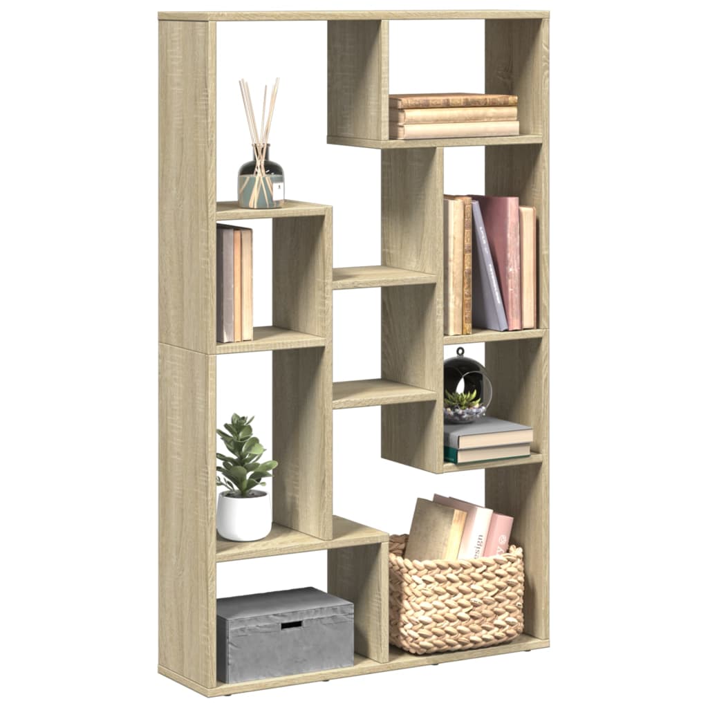 Knihovna 60 X 20 X 120,5 Cm Kompozitní Dřevo