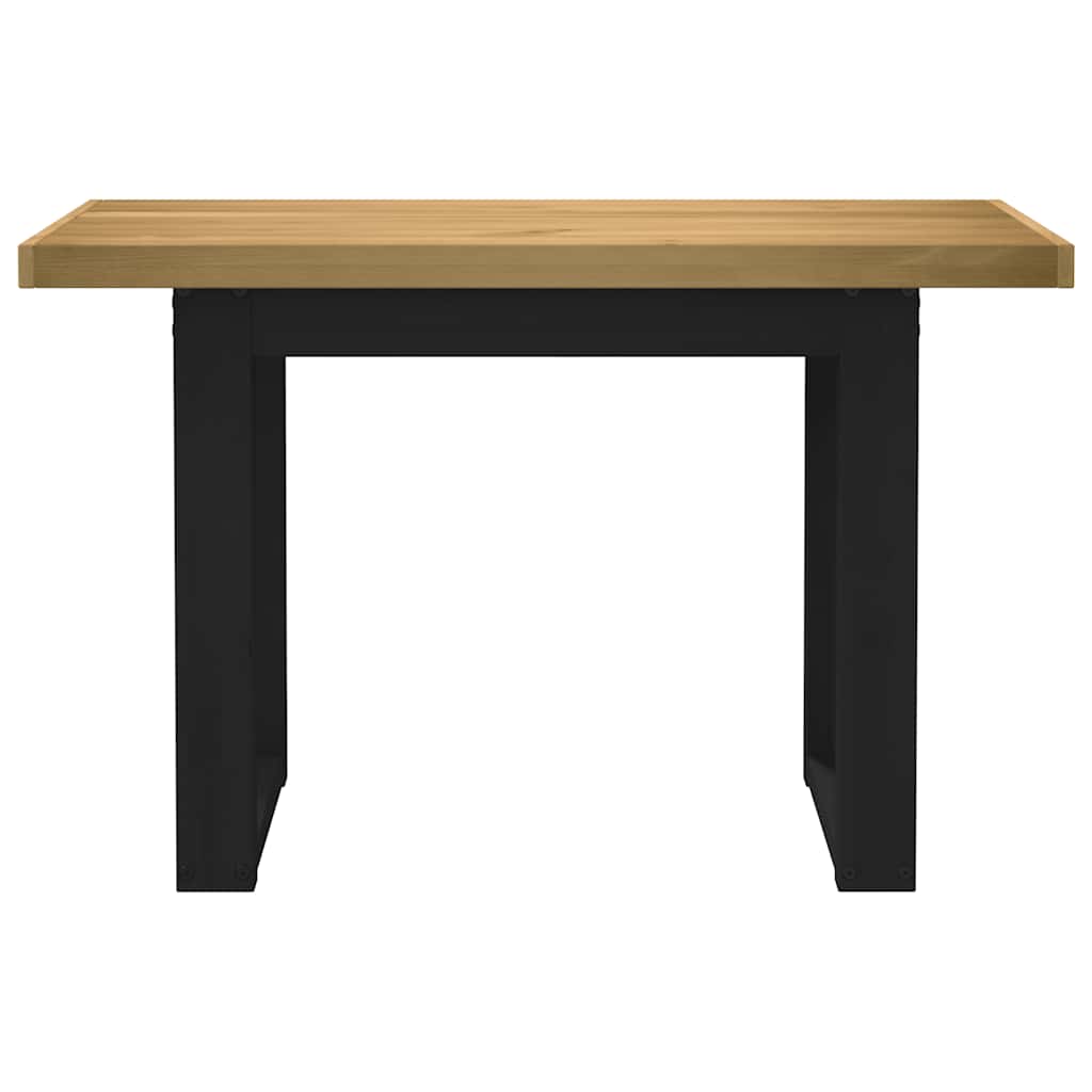 Psací Stůl Noain Na Nohách Ve Tvaru U 120X50X75 Cm Borovice