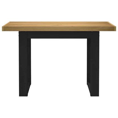 Psací Stůl Noain Na Nohách Ve Tvaru U 120X50X75 Cm Borovice