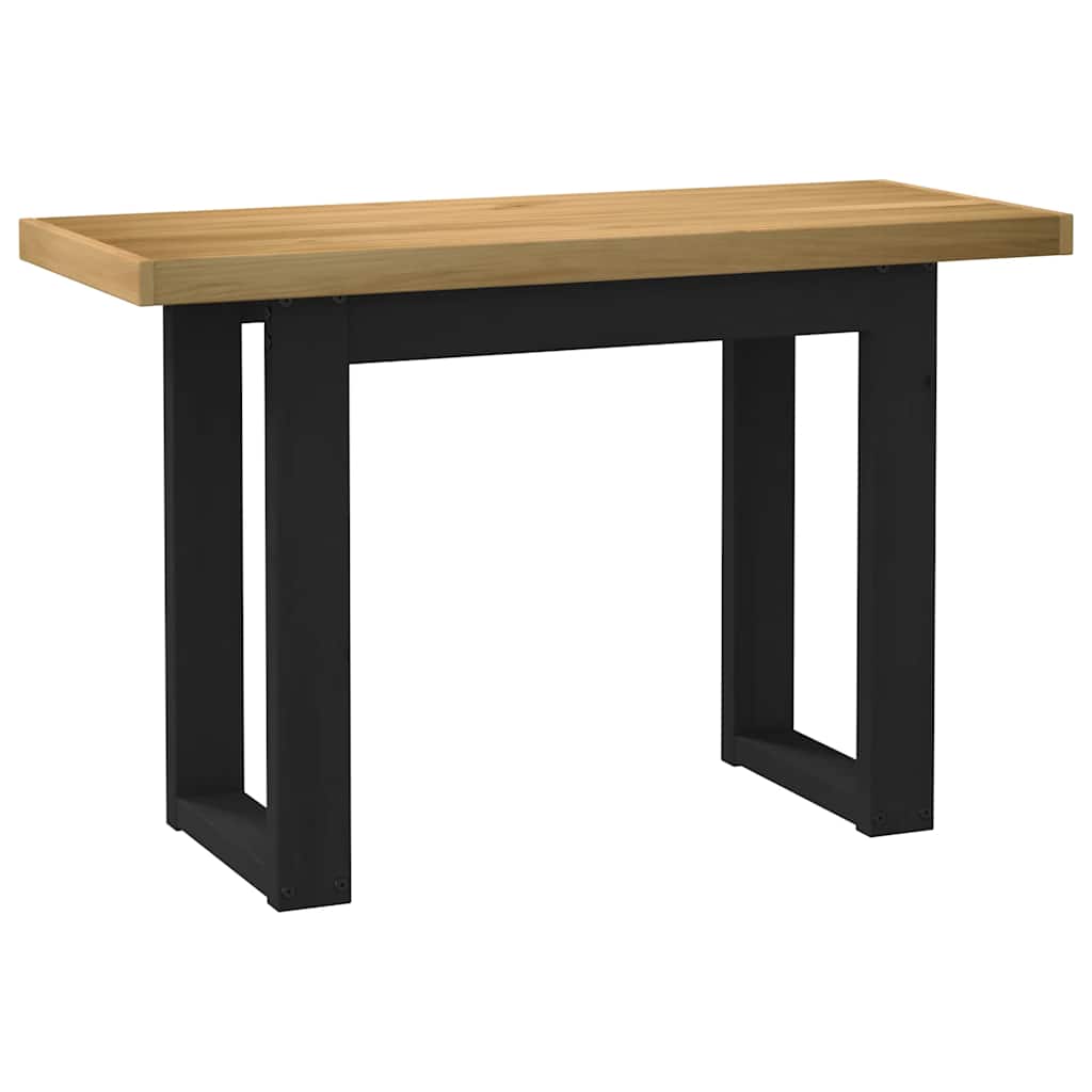Psací Stůl Noain Na Nohách Ve Tvaru U 120X50X75 Cm Borovice