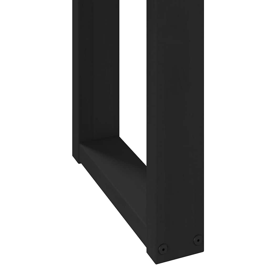 Psací Stůl Noain Na Nohách Ve Tvaru U 120X50X75 Cm Borovice