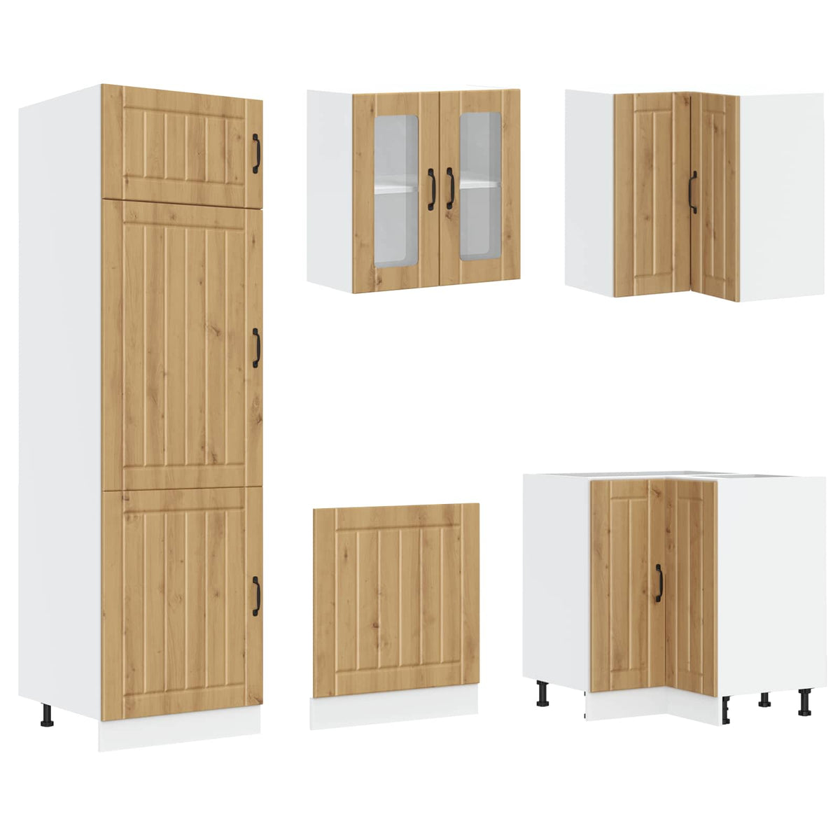Skříňka Pod Dřez Lucca 2 Ks Kompozitní Dřevo