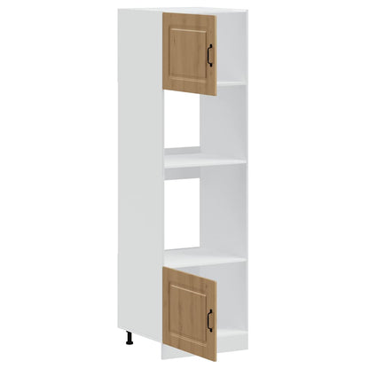 Skříňky Na Troubu 2 Ks "Lucca" Kompozitní Dřevo Dub Artisan