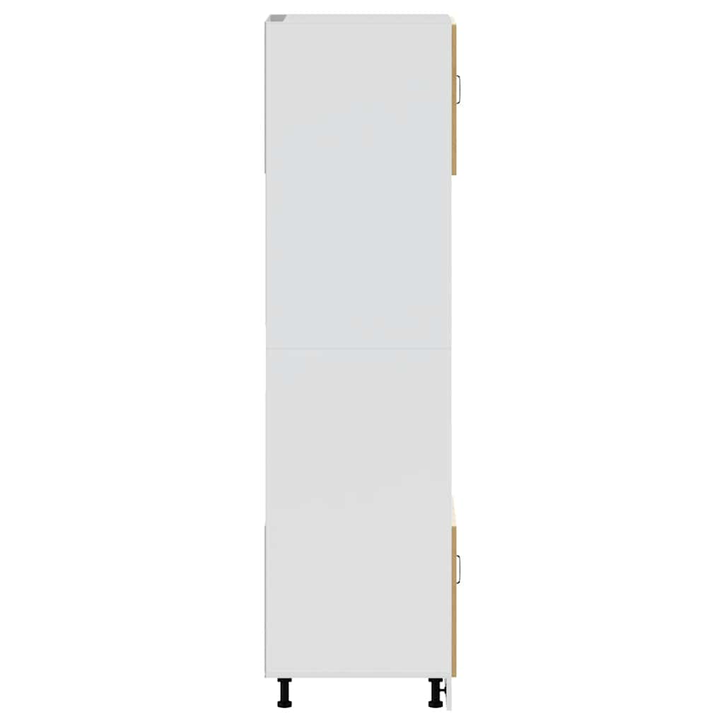 Skříňky Na Troubu 2 Ks "Lucca" Kompozitní Dřevo Dub Artisan