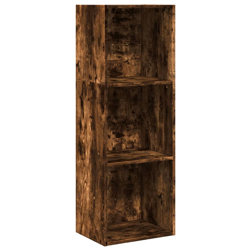 Knihovna 40 X 30 X Kompozitní Dřevo Kouřový Dub
