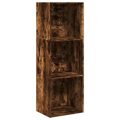 Knihovna 40 X 30 X Kompozitní Dřevo Kouřový Dub