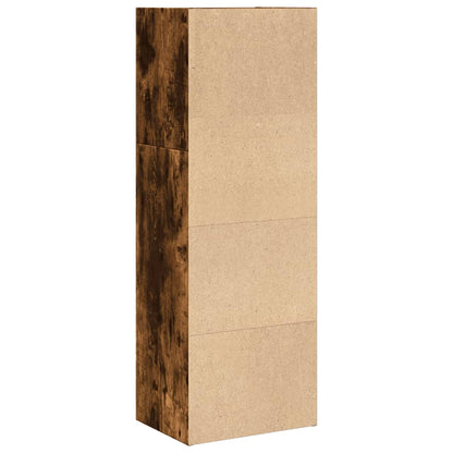 Knihovna 40 X 30 X Kompozitní Dřevo Kouřový Dub