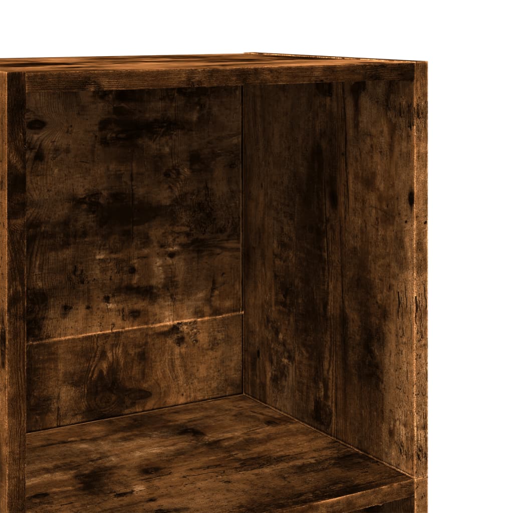 Knihovna 40 X 30 X Kompozitní Dřevo Kouřový Dub