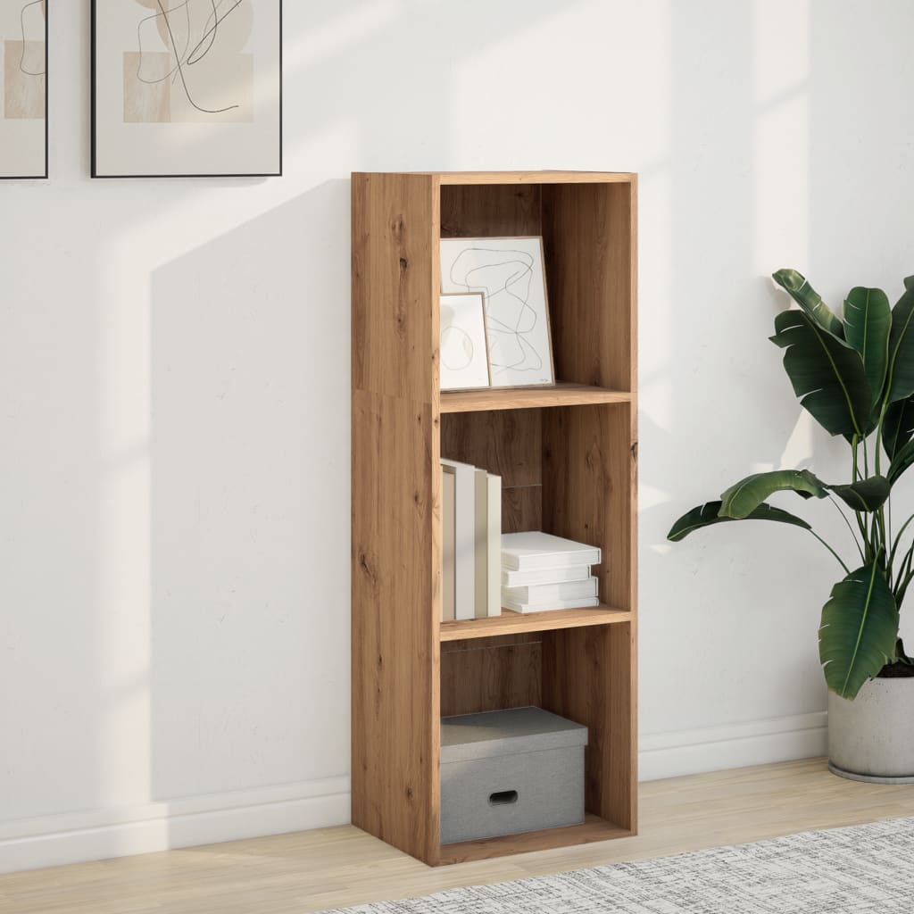Knihovna Dub Artisan 40 X 30 X 114 Cm Kompozitní Dřevo