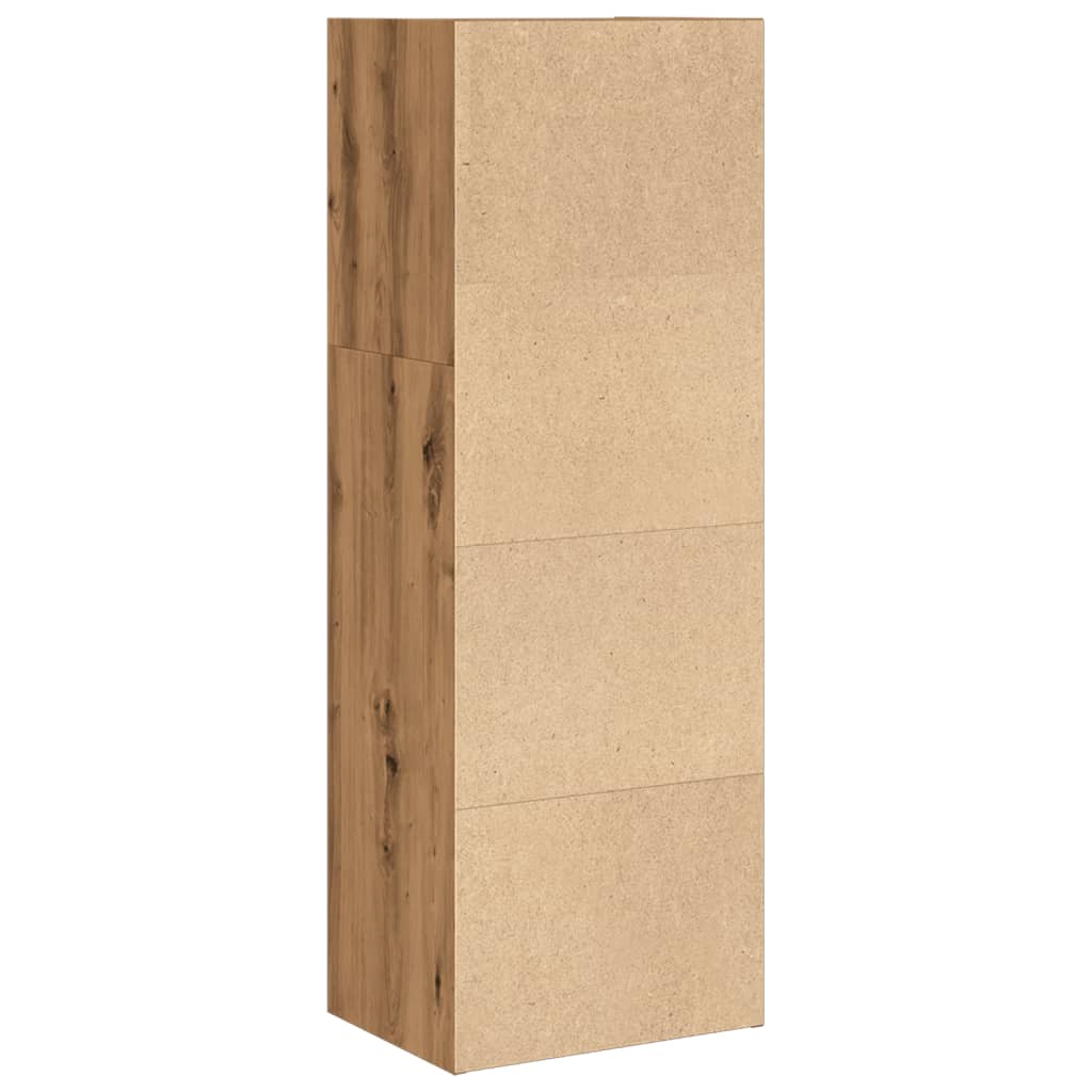 Knihovna Dub Artisan 40 X 30 X 114 Cm Kompozitní Dřevo