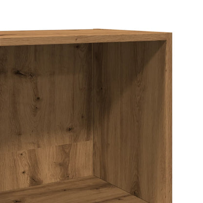 Knihovna Dub Artisan 40 X 30 X 114 Cm Kompozitní Dřevo
