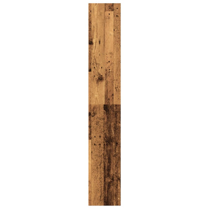 Knihovna Old Wood 60 X 30 X Kompozitní Dřevo Staré Dřevo