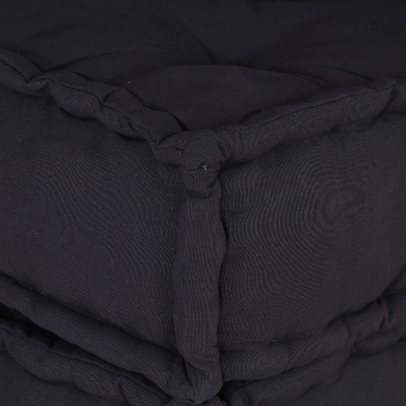 Modulová Pohovka Textil Antracitová 210 X 70 X 56 Cm