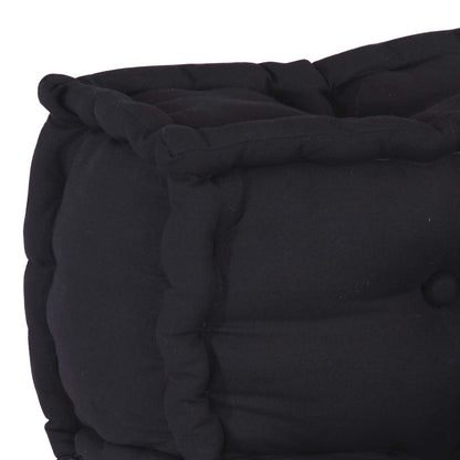 Modulová Pohovka Textil Antracitová 210 X 140 X 56 Cm