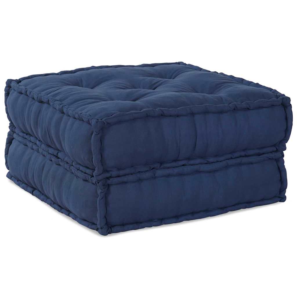 Modulová Pohovka 2 Pcs Textil Indigo 140 X 70 X 36 Cm