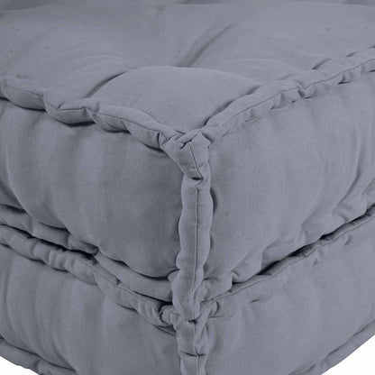 Modulová Pohovka Textil Šedá 210 X 70 X 56 Cm