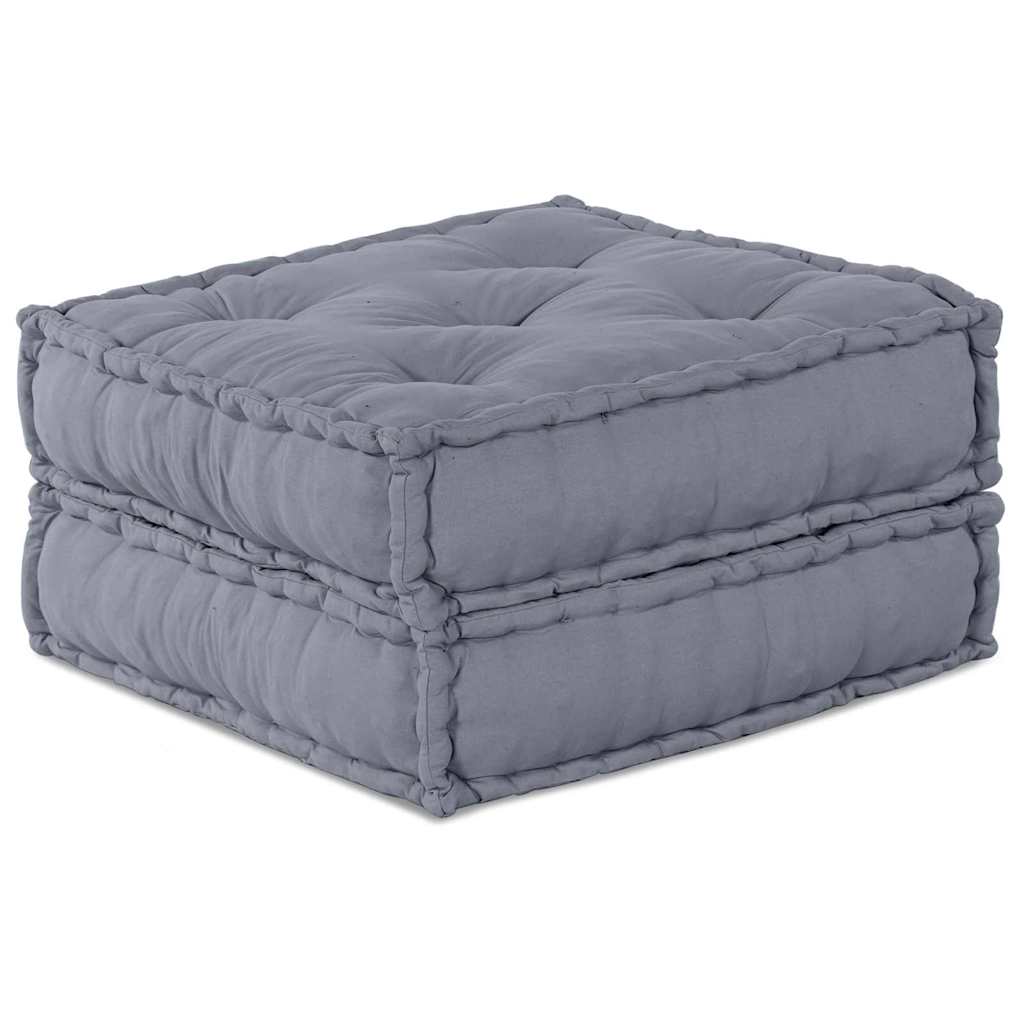 Modulová Pohovka 2 Pcs Textil Šedá 140 X 70 X 36 Cm