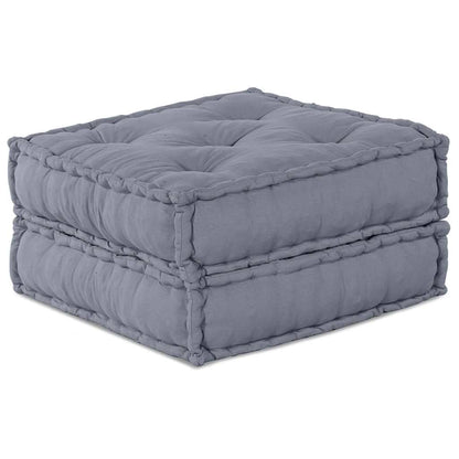 Modulová Pohovka 2 Pcs Textil Šedá 140 X 70 X 36 Cm